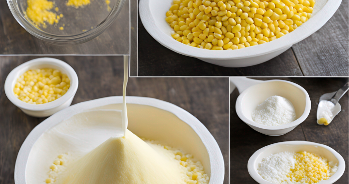 corn starch projects